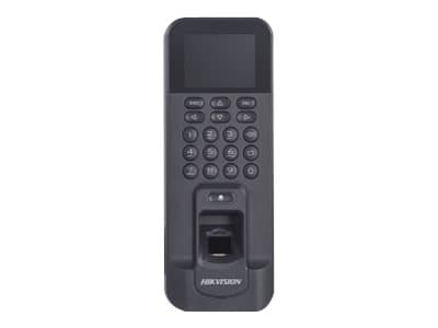 Hikvision Pro Series DS-K1T804AMF – Terminal de control de acceso con lector de huellas dactilares – cableado – Wi-Fi – 10/100 Ethernet – negro
