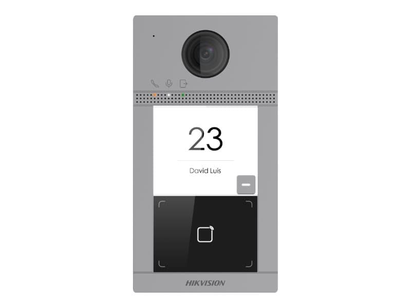 Hikvision DS-KV8113-WME1 – Interfono IP – cableado – Wi-Fi – 2.4 Ghz – 10/100 Ethernet