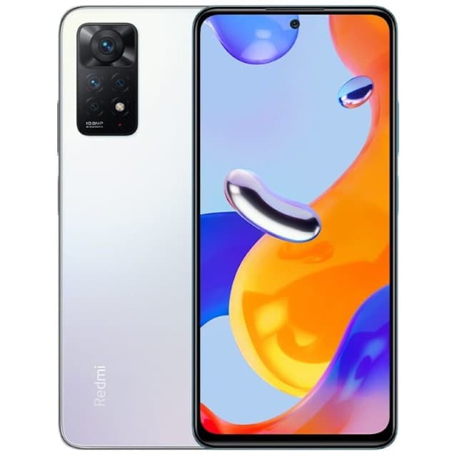 Xiaomi Redmi Note 11 Pro – 4G smartphone – SIM doble – RAM 6 GB / Memoria interna 128 GB – microSD slot – pantalla OLED – 6.67″ – 2400 x 1080 píxeles (120 Hz) – 4x x cámaras traser