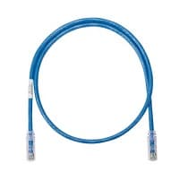 Panduit NetKey – Cable de interconexión – RJ-45 (M) a RJ-45 (M) – 91.4 cm – UTP – CAT 6e – atornillado, trenzado – azul