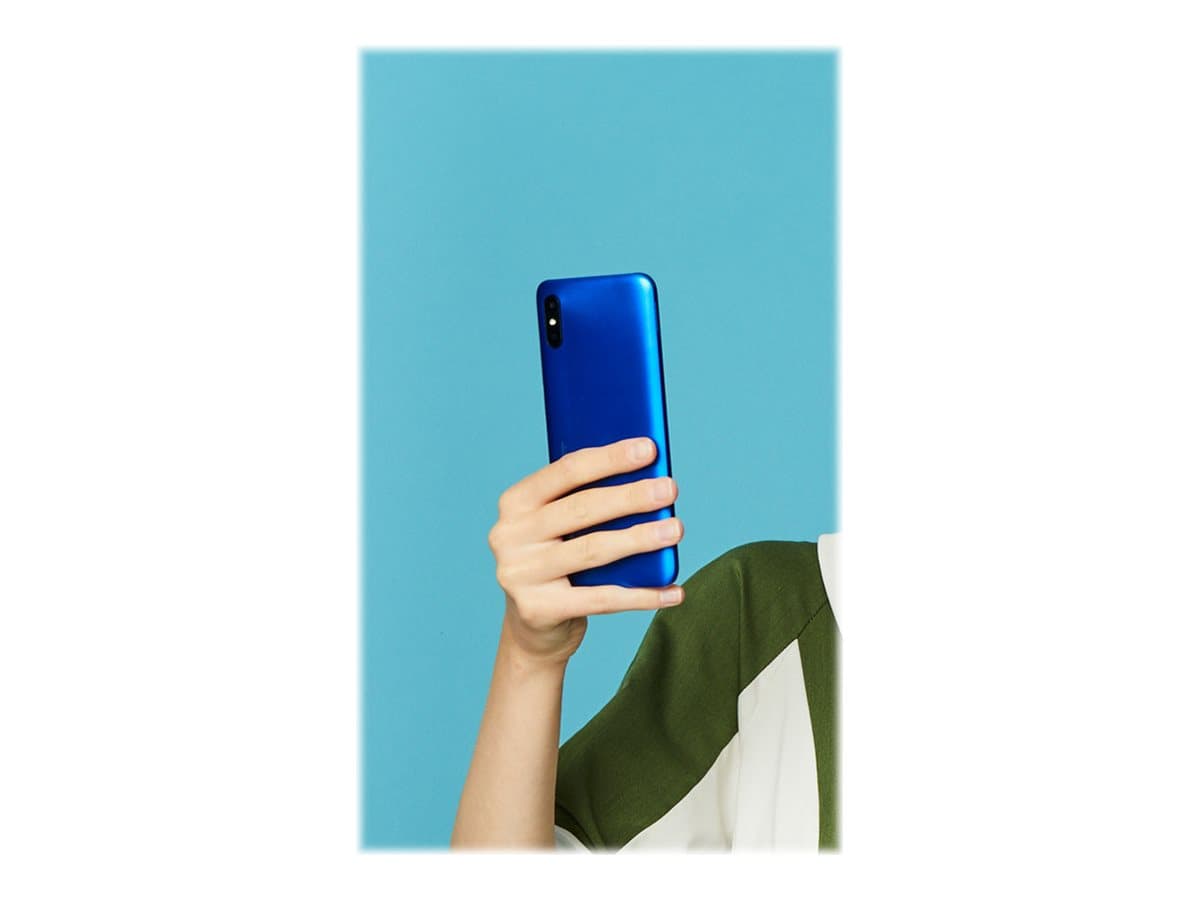 Xiaomi Redmi 9A – 4G smartphone – SIM doble – RAM 2 GB / Memoria interna 32 GB – microSD slot – 6.53″ – 1600 x 720 píxeles – rear camera 13 MP – front camera 5 MP – celeste