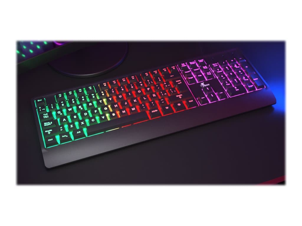 Xtech CHEVALIER XTK-505S – Teclado – retroiluminación – USB – QWERTY – español