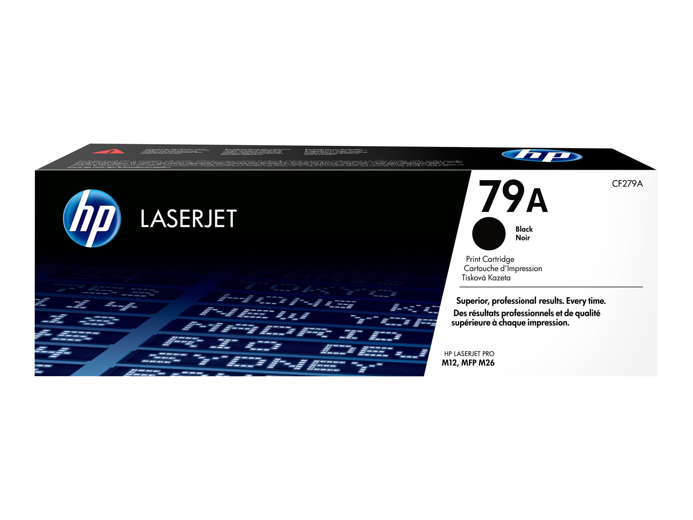 HP 79A – Negro – original – LaserJet – cartucho de tóner (CF279A) – para LaserJet Pro M12a, M12w, MFP M26a, MFP M26nw