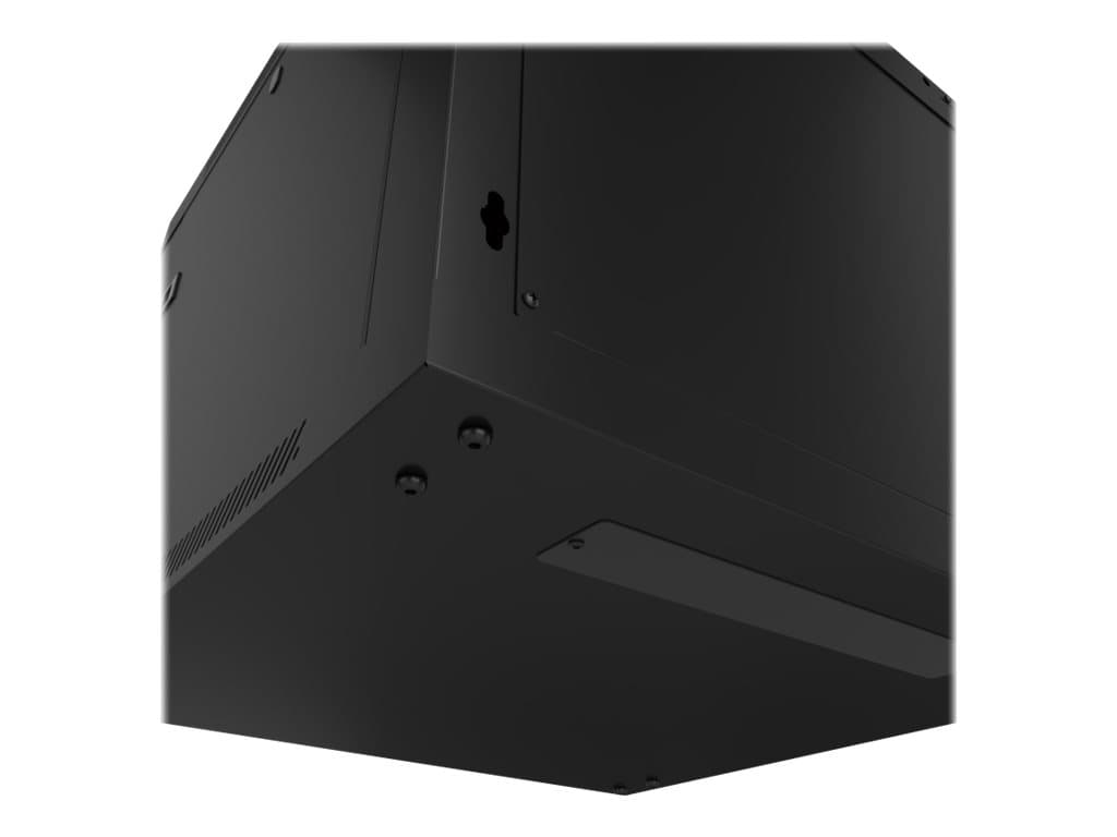 Nexxt Solutions – Rack armario – instalable en pared – RAL 9005, negro barniz – 18U – 19″