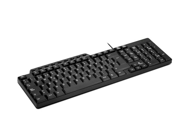 Xtech – Keyboard – Wired – Spanish – USB – Black – XTK-160S