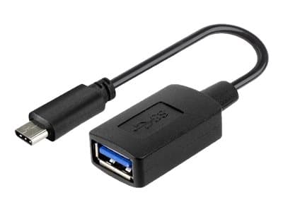 Xtech XTC-515 – Adaptador USB – 24 pin USB-C (M) reversible a USB Tipo A (H) – USB 3.0 – 11.9 cm – negro
