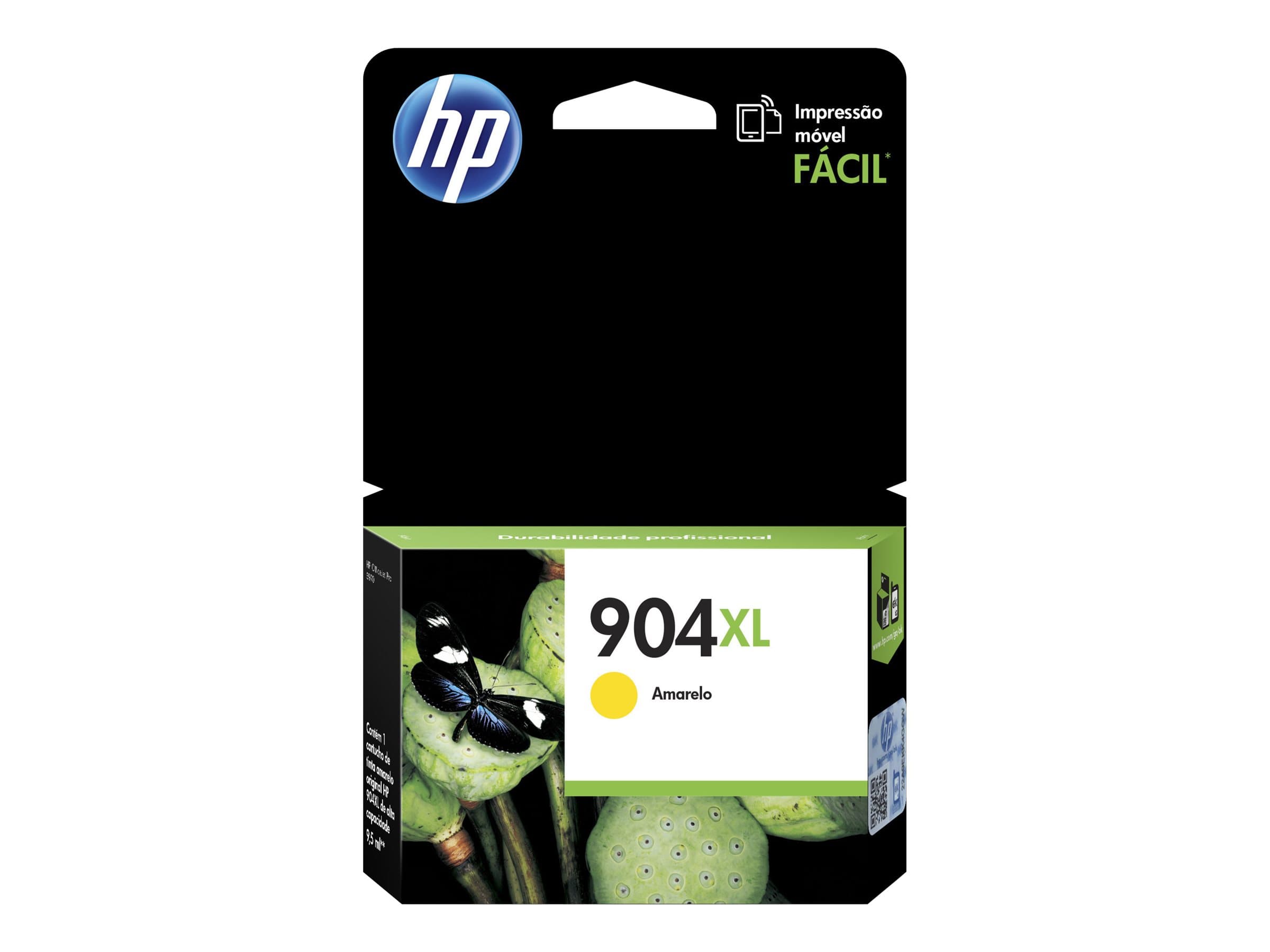 HP 904XL – 4 ml – Alto rendimiento – amarillo – original – cartucho de tinta – para Officejet 6950, 6951, 6962; Officejet Pro 6960, 6961, 6968, 6970, 6971, 6974, 6978