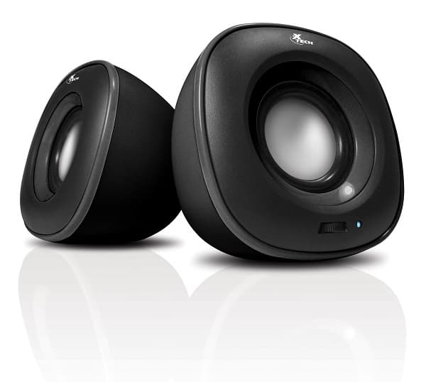 Xtech – Speakers – 2.0-channel – 6W wired XTS-115BK