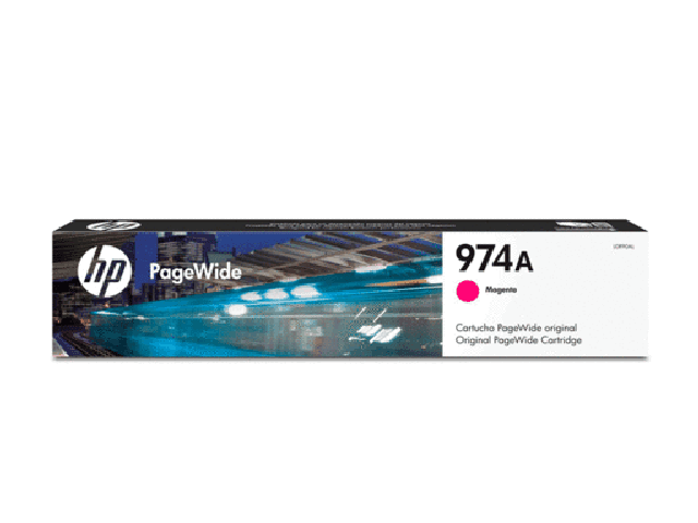 HP – 974a – Ink cartridge – Magenta – Pagewide
