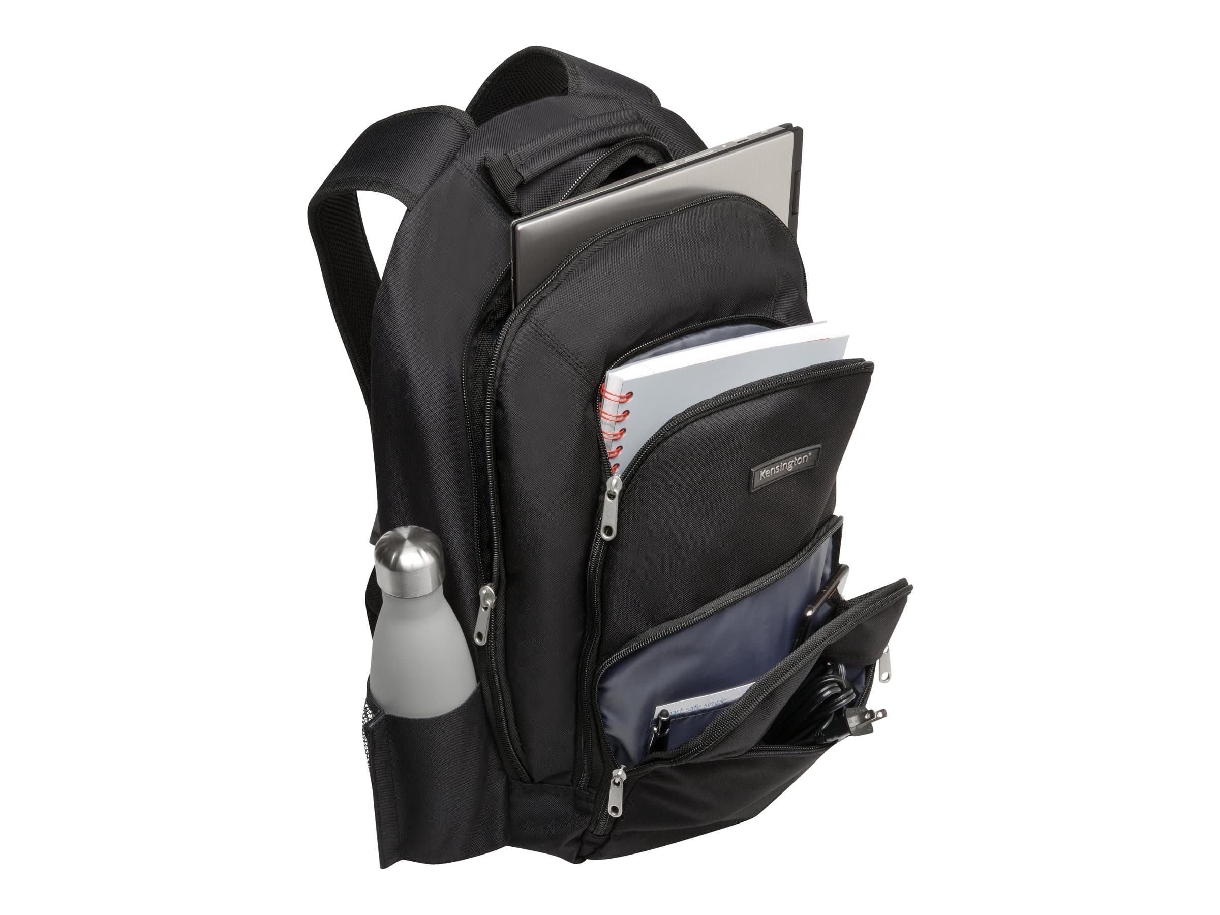 Kensington SP25 15.4″ Classic Backpack – Mochila para transporte de portátil – 15.4″ – negro
