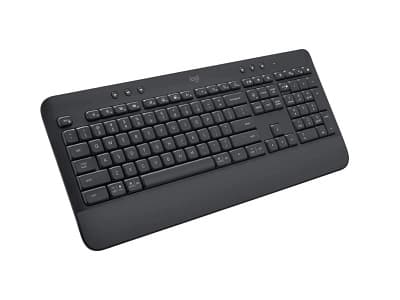 Logitech Signature K650 – Teclado – inalámbrico – Bluetooth 5.1 – QWERTY – Spanish – Grafito