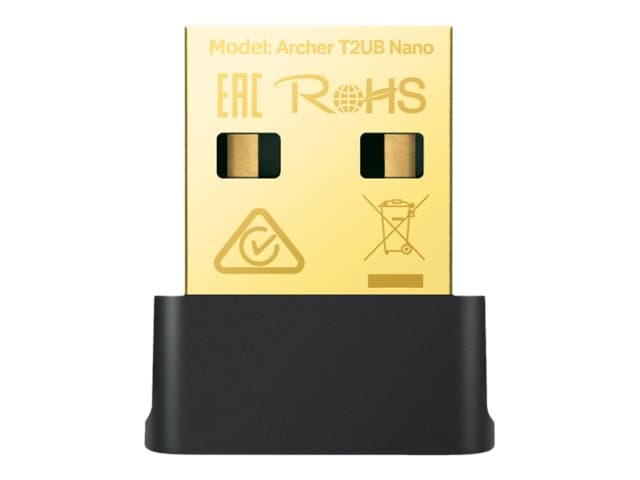 TP-Link Archer T2UB Nano V1 – Adaptador de red – USB 2.0 – Wi-Fi 5, Bluetooth 4.2