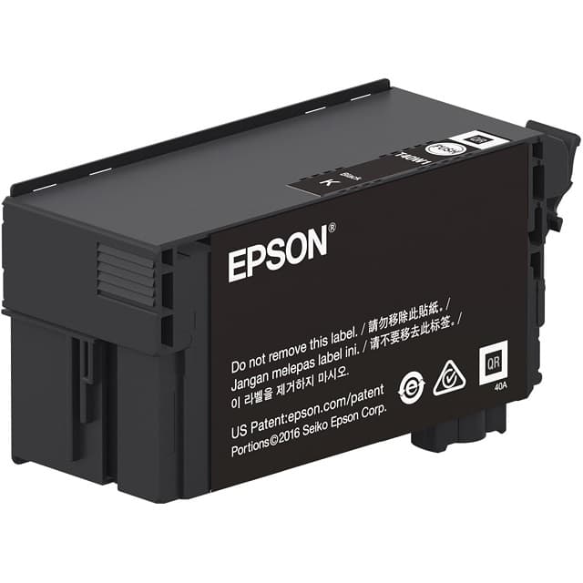 Epson T40W – 80 ml – gran capacidad – negro – original – blíster con alarmas de RF/acústica – cartucho de tinta – para SureColor T2170, T3170, T3170M, T5170, T5170M