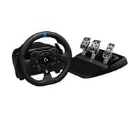 Logitech G923 Driving Force – Wheel and pedals set – Wired – Black – para Microsoft Xbox One / para PC