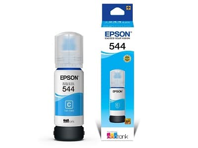 Epson 544 – 65 ml – cián – original – recarga de tinta – para EcoTank L1110, L1210, L3110, L3150, L3210, L3250, L3260, L5290