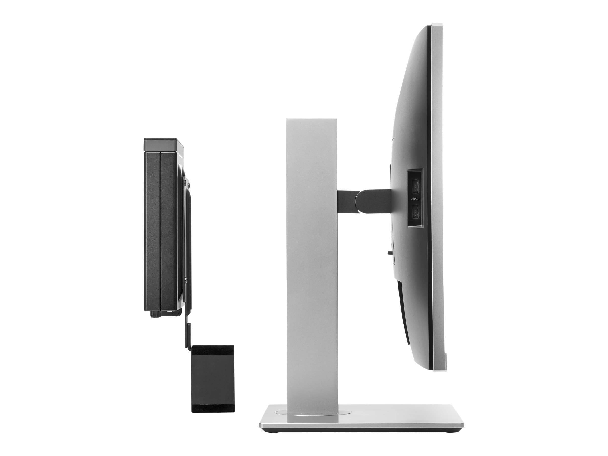 HP B300 – Kit de montaje (abrazadera de montaje) – para pantalla LCD/cliente delgado – interfaz de montaje: 100 x 100 mm – para HP 260 G4, t430 v2, t540; Elite 600 G9, 800 G9, t655