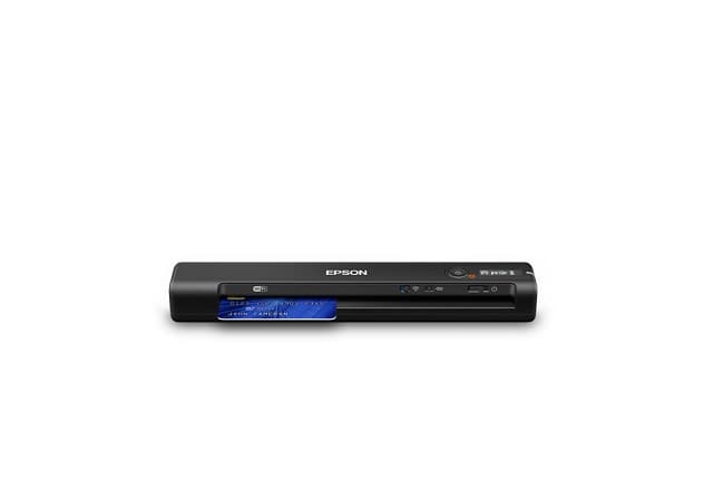 Epson – WorkForce ES-60W – Portatil a color – Una cara 4ppm – Alimentador manual – 600dpi, Resolución 1,200dpi – 500pag x día – USB 2.0, WiFi – Windows, MAC – 1 año