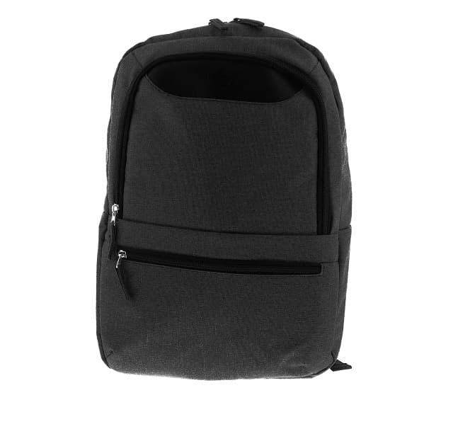 Xtech Winsor XTB-212BK Mochila para laptop 15.6″ – Durable poliéster – Color Negro – Panel posterior con acolchado – Tirantes acolchados –  Bolsillo frontal para accesorios con org