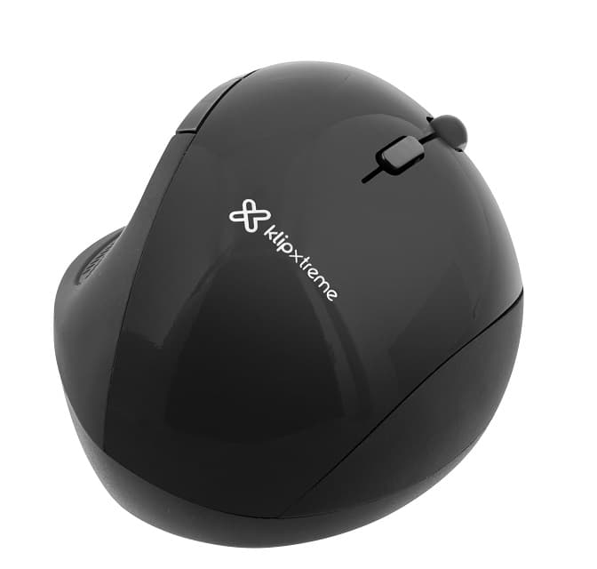Klip Xtreme – Mouse – 2.4 GHz – Wireless – Black – Ergonomic