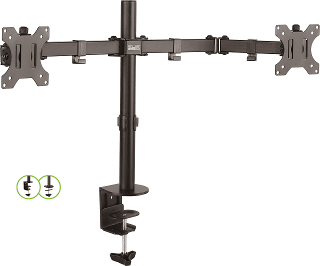 Klip Xtreme – Monitor mounting kit – Double 13″-32″
