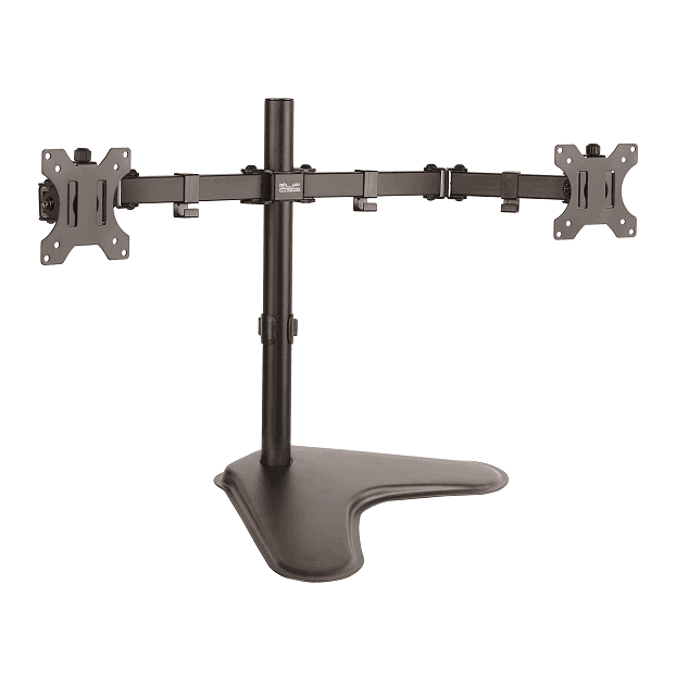 Klip Xtreme KPM-311 – Base – para 2 pantallas LCD – plástico, acero de alta calidad – negro – tamaño de pantalla: 13″-32″ – soporte para escritorio
