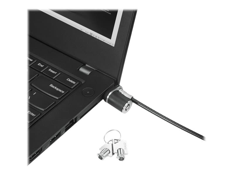 Lenovo NanoSaver Essential – Bloqueo de cable de seguridad – 1.5 m – para ThinkBook 14s Yoga G2 IAP; ThinkPad L13 Yoga Gen 3; L15 Gen 3; P1 Gen 5; T14s Gen 3