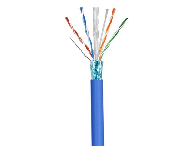 Panduit – Network cable – Foiled unshielded twisted pair (F/UTP) – Blue