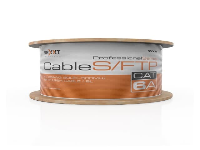 Nexxt Cable S/FTP Cat6A – Azul