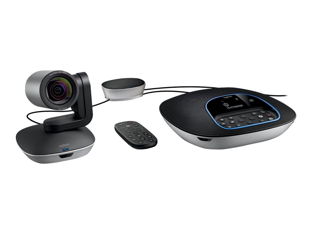 Logitech GROUP HD Video and Audio Conferencing System – Kit de videoconferencia