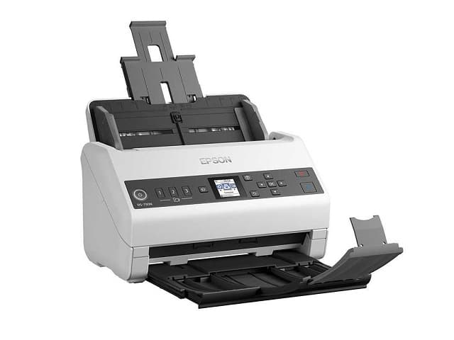 Epson DS-730N – Escáner de documentos – Sensor de imagen de contacto (CIS) – a dos caras – Ledger – 600 ppp x 600 ppp – hasta 40 ppm (mono) / hasta 40 ppm (color) – Alimentador aut