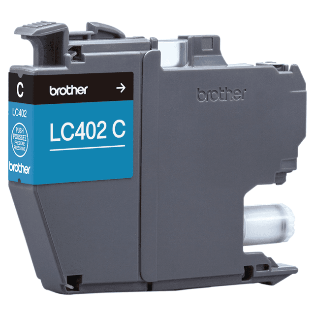Brother LC402C – Cián – original – cartucho de tinta – para Brother MFC-J5340DW, MFC-J6540DW, MFC-J6940DW