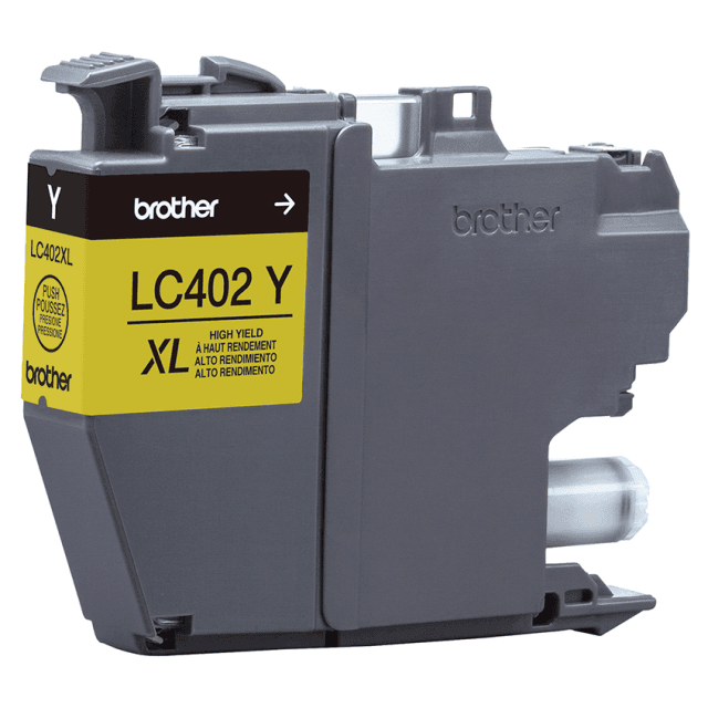 Brother LC402XLY – Alto rendimiento – amarillo – original – caja para colgar – cartucho de tinta – para Brother MFC-J5340DW, MFC-J6540DW
