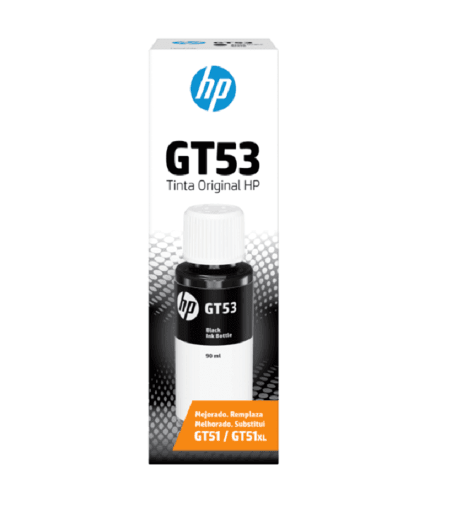 HP – GT53 – Ink cartridge – Black – 1VV22AL – Botella de tinta HP GT53 Negro 4,000 Págs