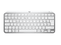 Logitech MX Keys Mini – Teclado – Inalámbrico – Español – USB / Bluetooth 5.0 / Bluetooth – Ergonomic Design – Gris pálido