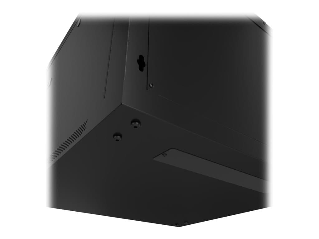 Nexxt Solutions – Rack armario – instalable en pared – RAL 9005, negro barniz – 15U – 19″