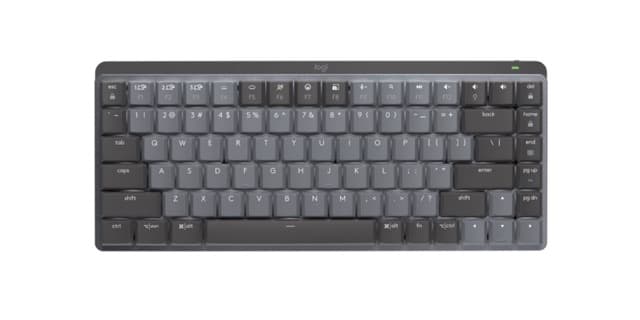 Logitech Master Series MX Mechanical – Teclado – retroiluminación – inalámbrico – Bluetooth LE – QWERTY – español – interruptor: táctil silencioso – grafito