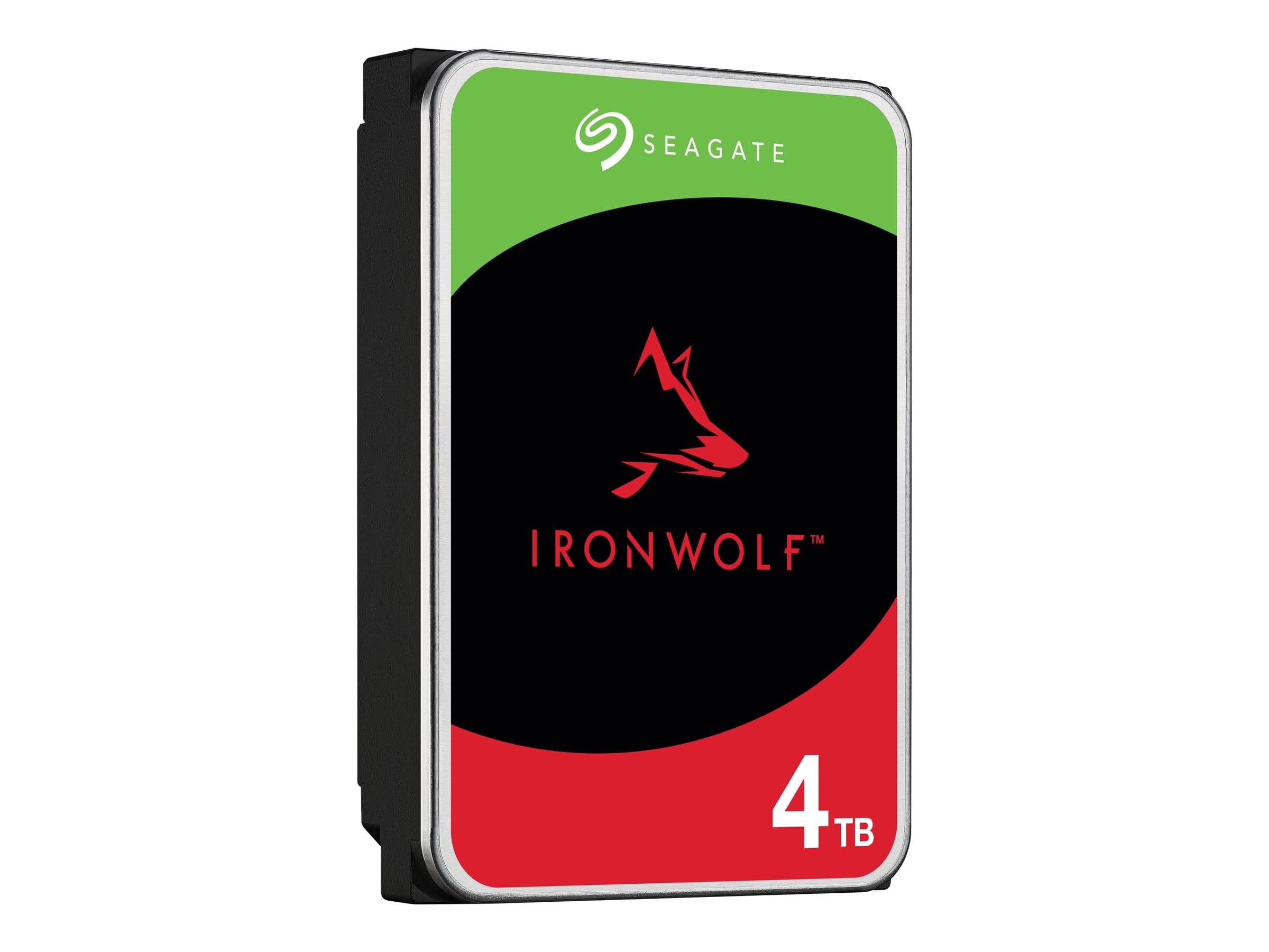 Seagate IronWolf ST4000VN006 – Disco duro – 4 TB – interno – SATA 6Gb/s – 5400 rpm – búfer: 256 MB – con Recuperación de datos Seagate Rescue de 3 años