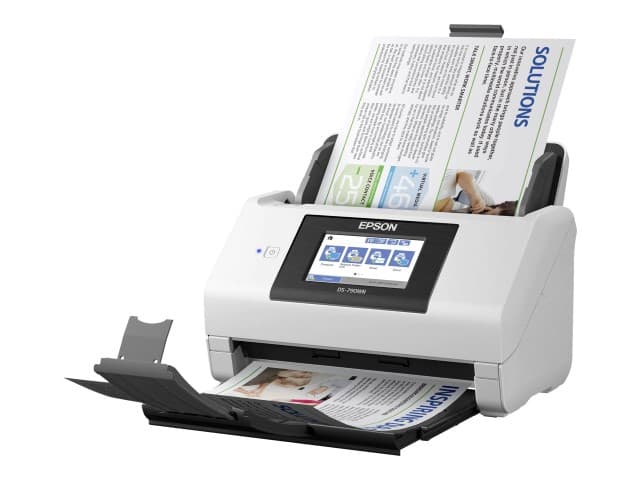 Epson DS-790WN – Escáner de documentos – Sensor de imagen de contacto (CIS) – a dos caras – 215.9 x 6096 mm – 600 ppp x 600 ppp – hasta 45 ppm (mono) / hasta 45 ppm (color) – Alime