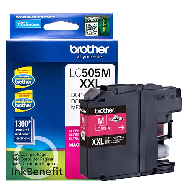 Brother LC505M – Super High Yield – magenta – original – cartucho de tinta – para Brother DCP-J100, DCP-J105, DCP-J200