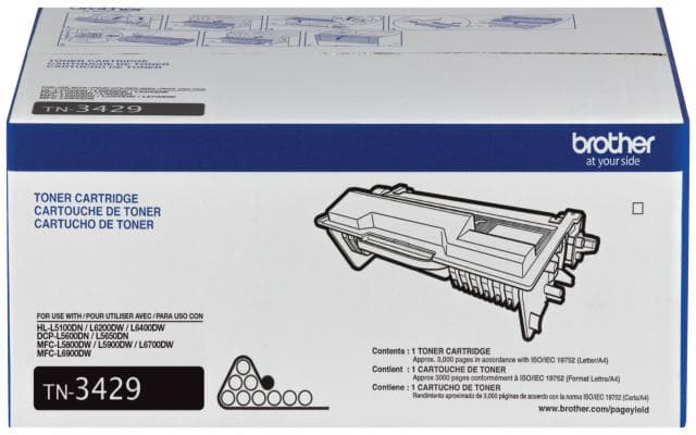 Brother TN3429 – Original – cartucho de tóner – para Brother DCP-L5650, HL-L5100, HL-L6400, MFC-L5900, MFC-L6700