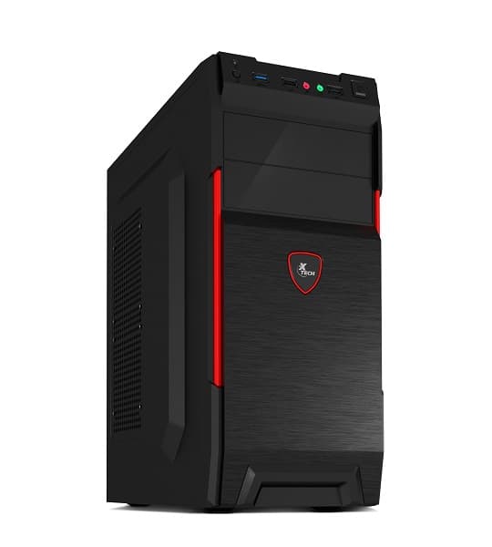 Xtech – Desktop – ATX – Black and red – 600W PS XTQ-214