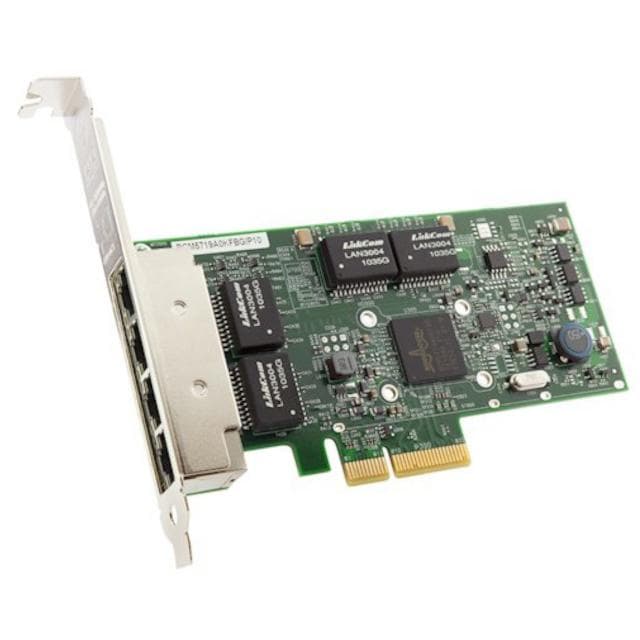 Lenovo ThinkSystem NetXtreme By Broadcom – Adaptador de red – PCIe 2.0 x4 perfil bajo – Gigabit Ethernet x 4 – para ThinkAgile VX3530-G Appliance; VX7330-N Appliance; ThinkSystem S