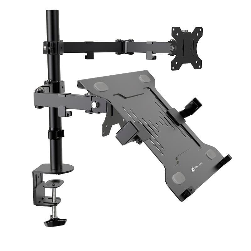 Klip Xtreme – Desktop to monitor mounting kit – x1 -Laptop Mount 32″