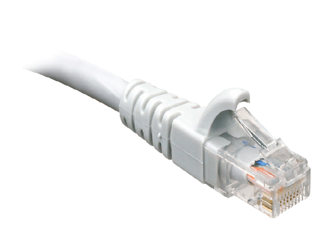 Nexxt – Cable de interconexión – RJ-45 (M) a RJ-45 (M) – 2.1 m – UTP – CAT 6a – trenzado – gris