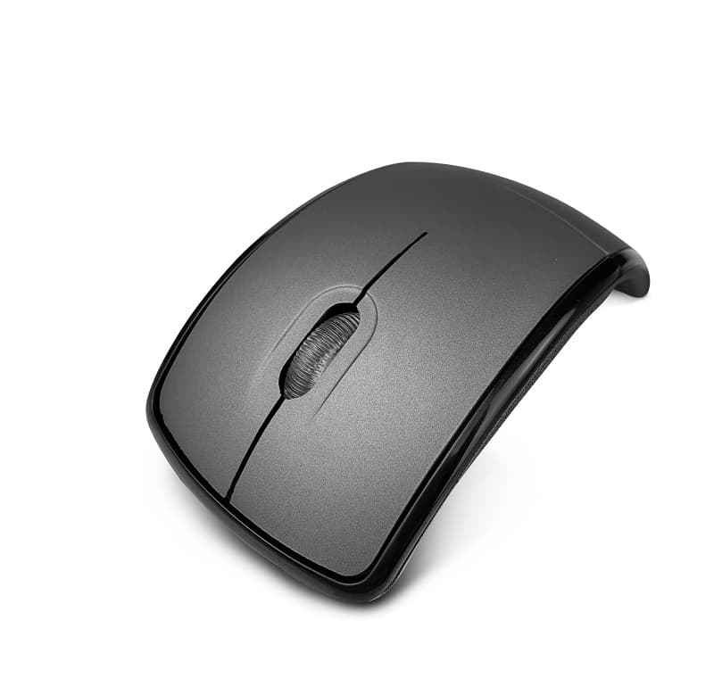 Klip Xtreme – Mouse – 2.4 GHz – Wireless – Gray – Foldable – 1000dpi