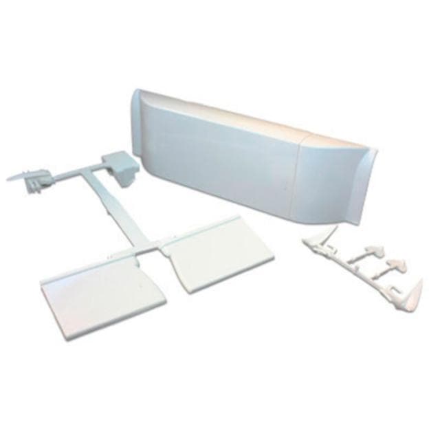 Legrand DLP – Cable raceway flat junction – blanco, RAL 9003 (paquete de 10)