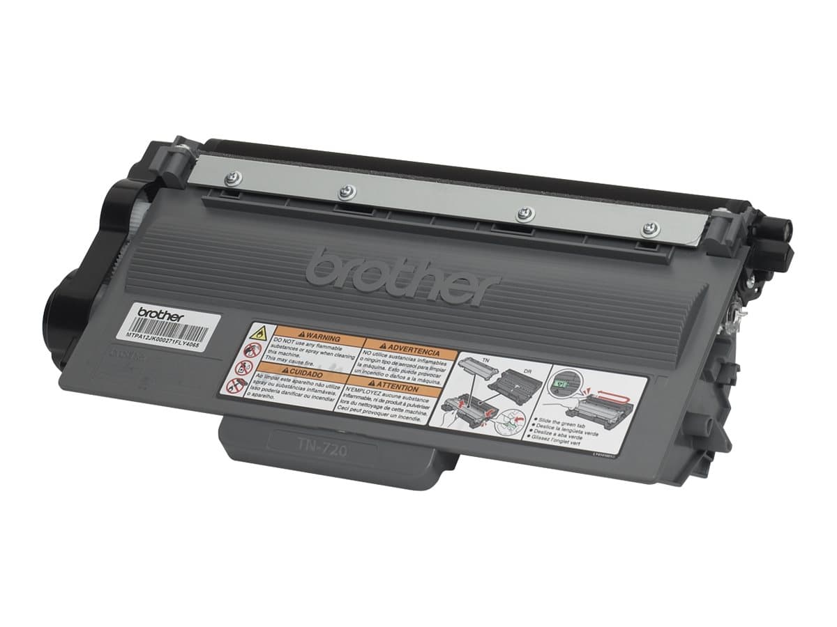 Brother TN720 – Negro – original – cartucho de tóner – para Brother DCP-8110, 8150, 8155, HL-5440, 5450, 5470, 6180, MFC-8510, 8710, 8910, 8950