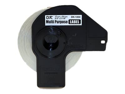 Brother DK1204 – Papel – 17 x 54.3 mm 400) etiquetas para usos múltiples – para Brother QL-1050, 1060, 1100, 1110, 500, 550, 570, 580, 650, 700, 710, 720, 800, 810, 820