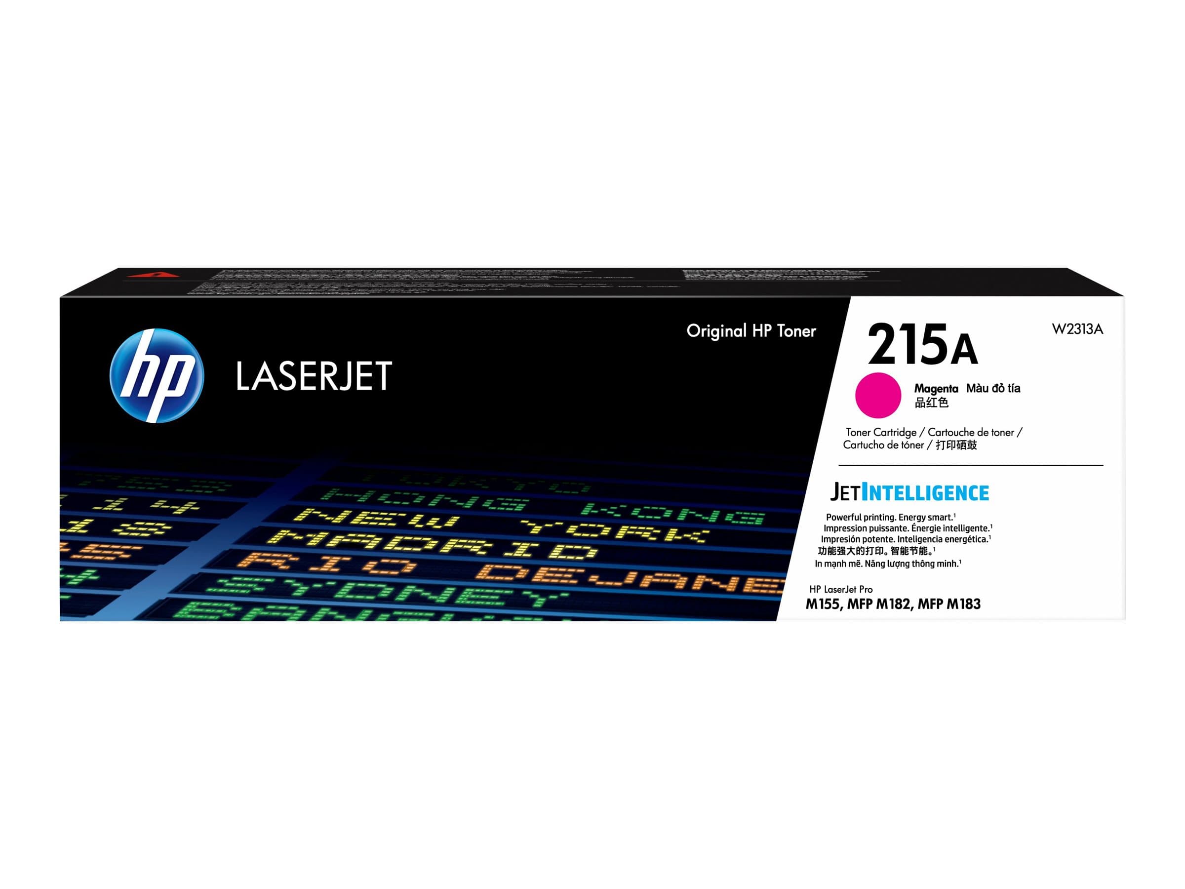 HP 215A – Magenta – original – LaserJet – cartucho de tóner (W2313A) – para Color LaserJet Pro M155a, M155nw, MFP M182n, MFP M182nw, MFP M183fw