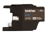 Brother LC75C – Alto rendimiento – cián – original – cartucho de tinta – para Brother MFC-J280, J425, J430, J435, J5910, J625, J6510, J6710, J6910, J825, J835